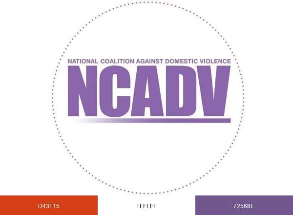 NCADV brand color palette