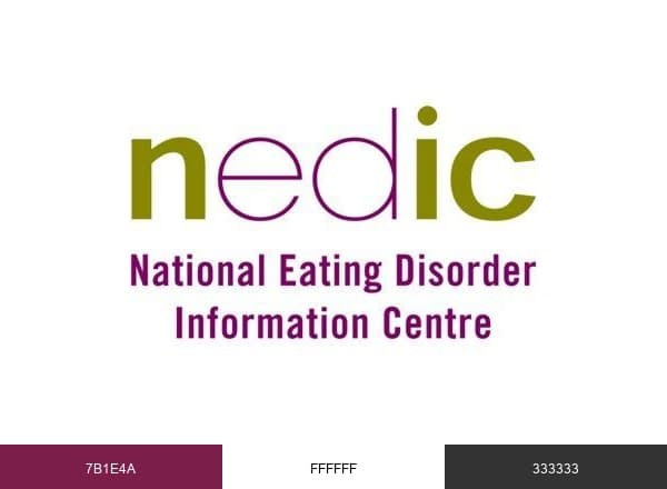 National Eating Disorder Information Centre brand color palette