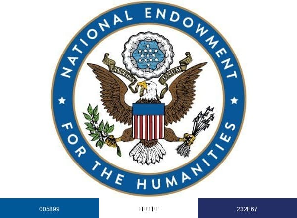 National Endowment for the Humanities brand color palette