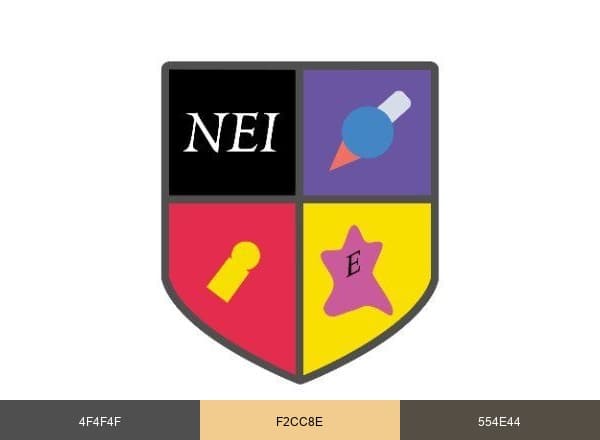 NEI Psychopharm brand color palette