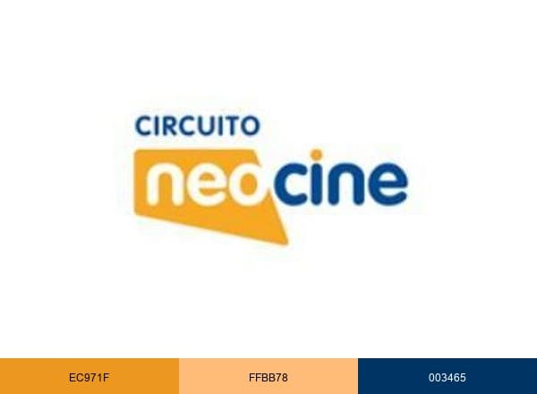 Circuito Neocine brand color palette