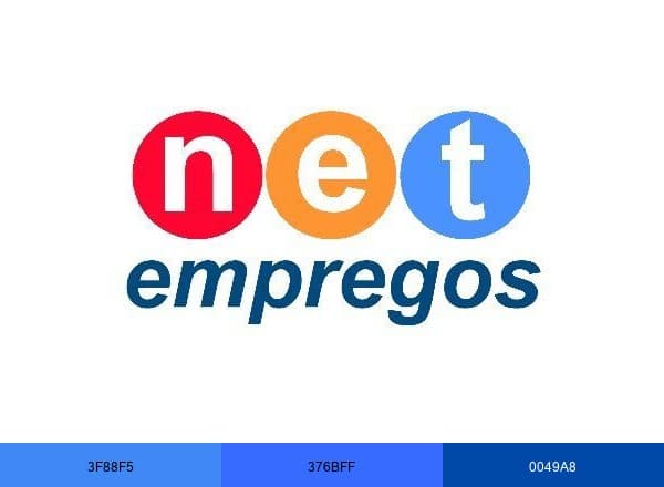 Net-Empregos.com brand color palette