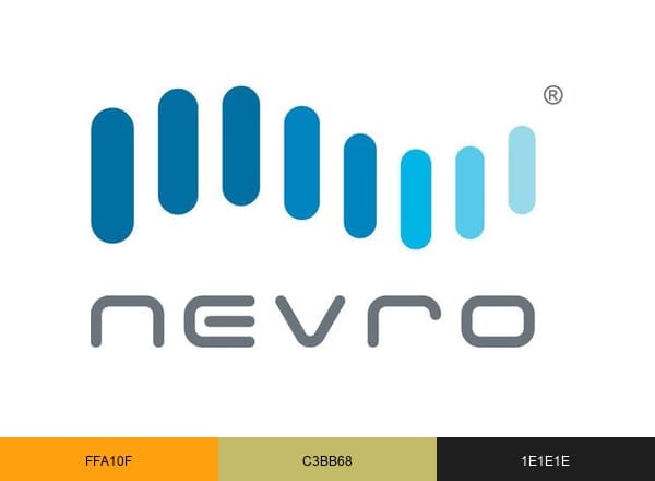 Nevro brand color palette