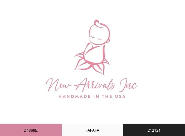 New Arrivals Inc brand color palette