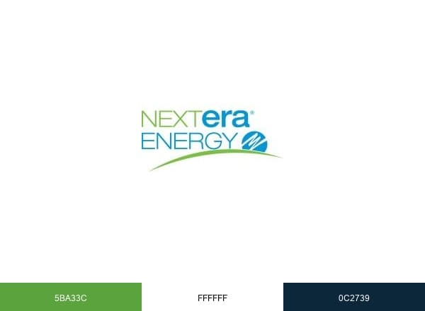 NextEra Energy Partners brand color palette