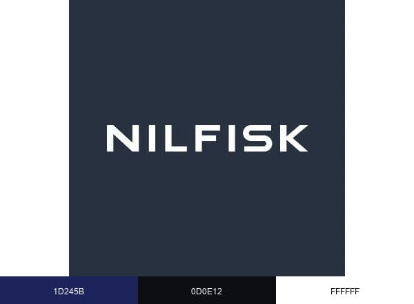 Nilfisk brand color palette