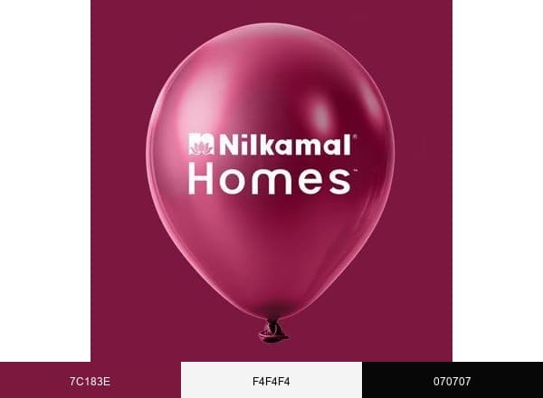 Nilkamal Homes brand color palette