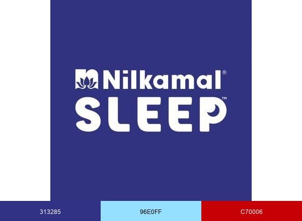 Nilkamal Sleep brand color palette