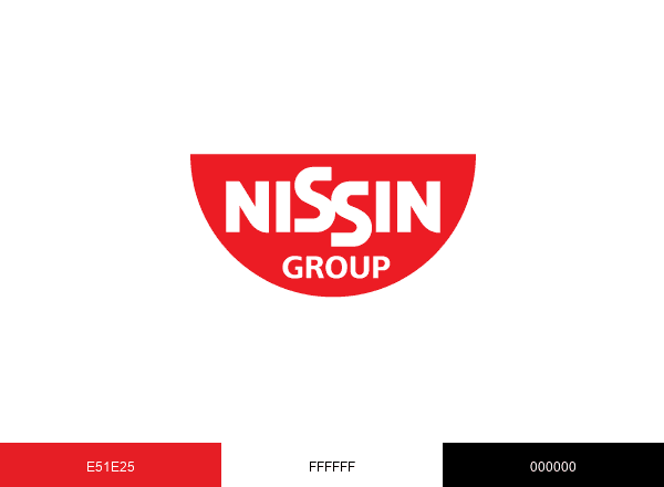 Nissin Group brand color palette