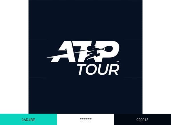 ATP Tour brand color palette