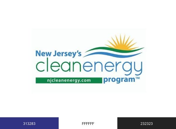 New Jersey’s Clean Energy Program brand color palette