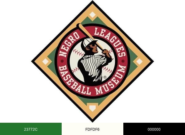 Negro Leagues Baseball Museum brand color palette
