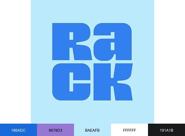 Nordstrom Rack brand color palette
