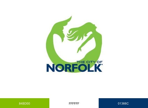 City of Norfolk brand color palette