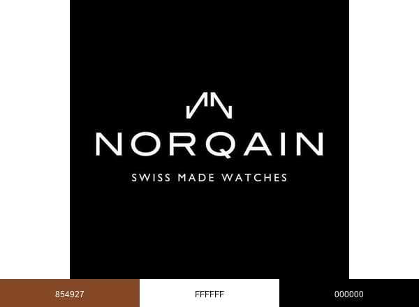 Montres NORQAIN SA brand color palette