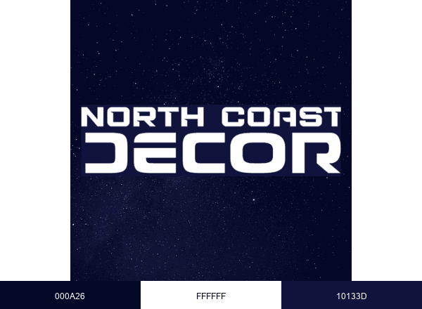 North Coast Decor brand color palette