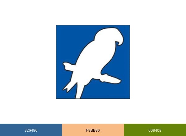 Northern Parrots brand color palette