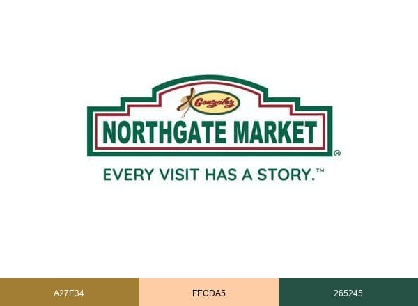 Northgate Gonzalez Market brand color palette