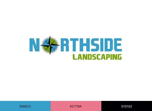 Northside Landscaping brand color palette