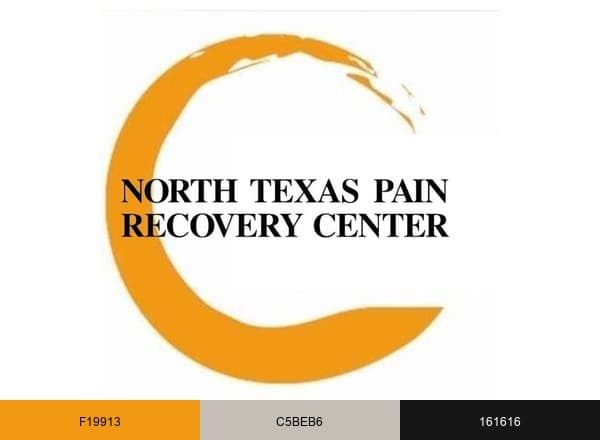 North Texas Pain Recovery brand color palette