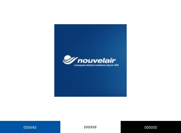 Nouvelair brand color palette