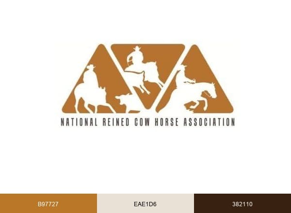 National Reined Cow Horse Association brand color palette