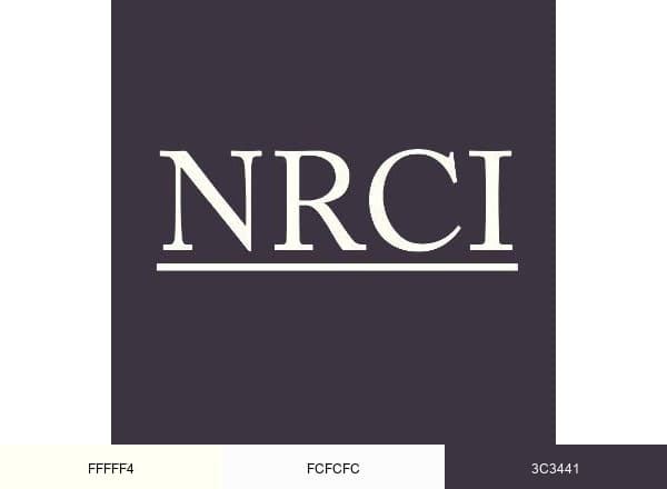 NRCI brand color palette