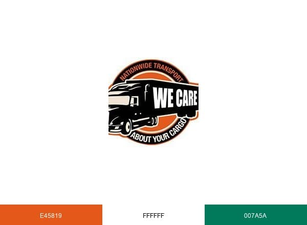 NTS Logistics brand color palette