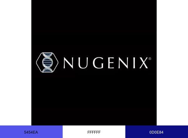 Nugenix brand color palette