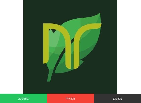 Nutriforce brand color palette