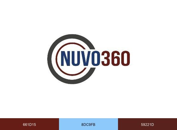 Nuvo360 brand color palette
