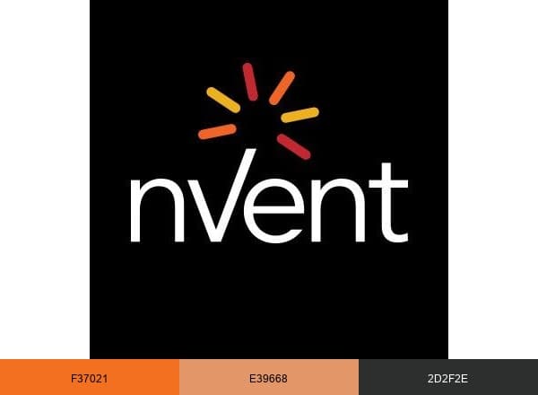 nVent brand color palette
