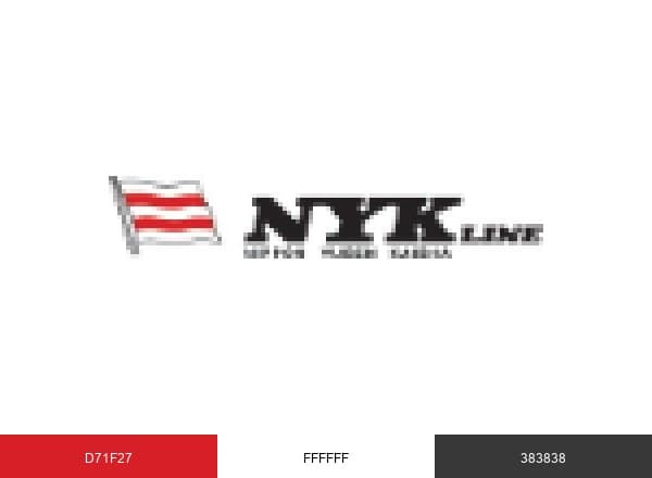NYK Line brand color palette