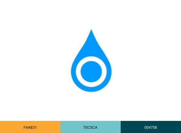 OCEANAIR UK brand color palette