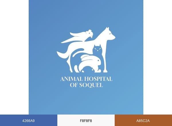 Animal Hospital Of Soquel brand color palette