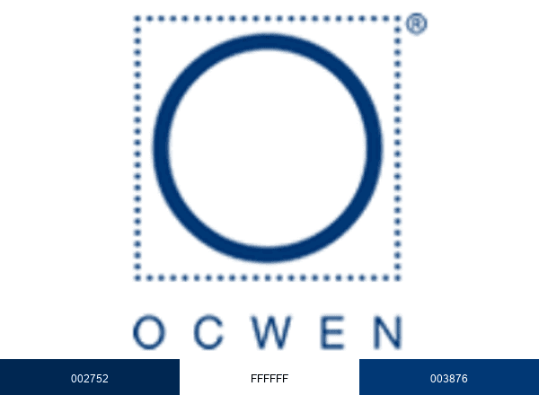Ocwen Financial Corporation brand color palette
