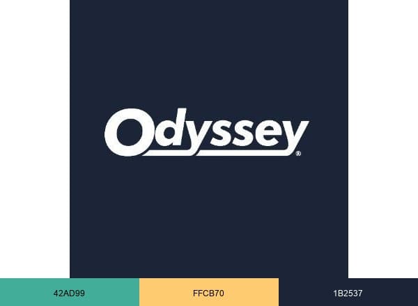 Odyssey Logistics brand color palette