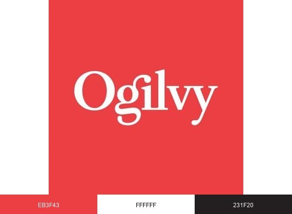 Ogilvy brand color palette