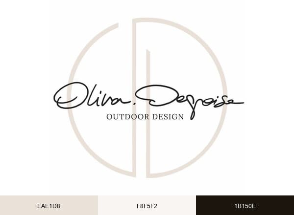 Oliva Degroise brand color palette