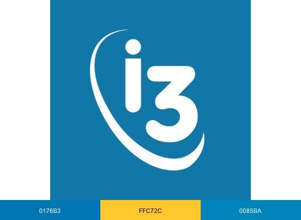 i3 Broadband brand color palette