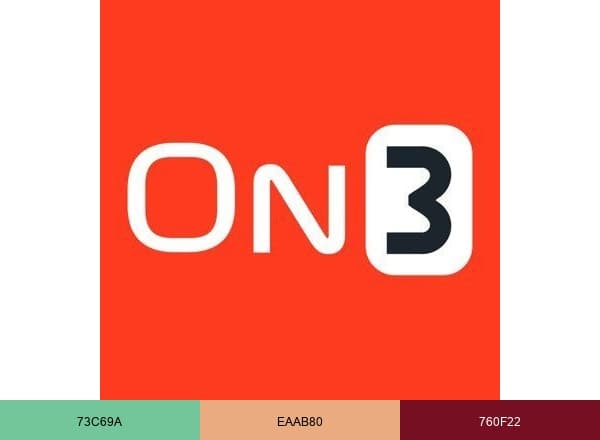 On3 brand color palette