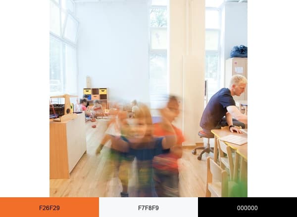 OneWorldKinder brand color palette