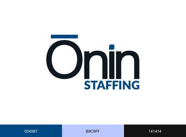 Onin Staffing brand color palette