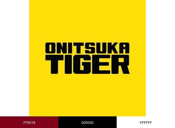 Onitsuka Tiger brand color palette