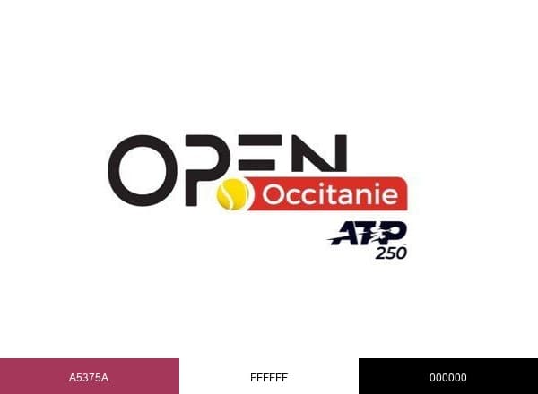 Open Occitanie brand color palette