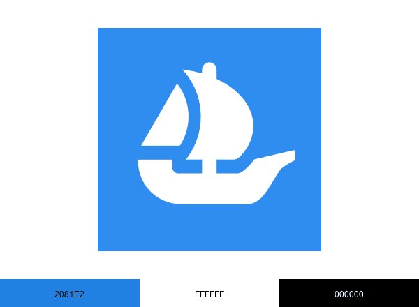 OpenSea brand color palette