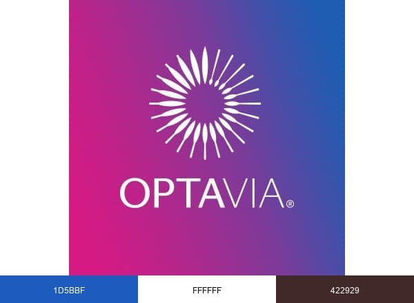 Optavia brand color palette