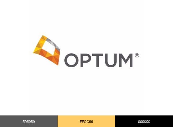 Optum Financial Services brand color palette