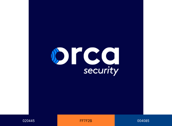 Orca Security brand color palette