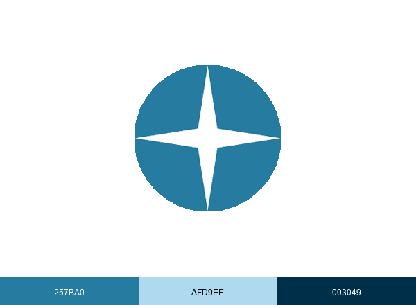 Orion Talent brand color palette